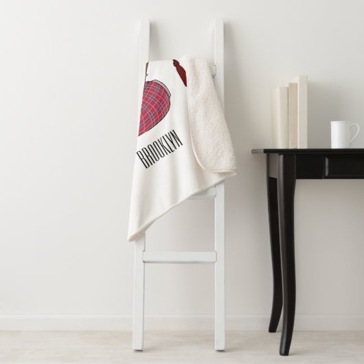 Bagpipe Cartoon Illustration Sherpadecke (Beispiel)