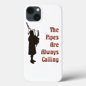 Bagpipe Cellphone Case (Rückseite)