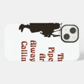 Bagpipe Cellphone Case iPhone Hülle (Rückseite (Horizontal))