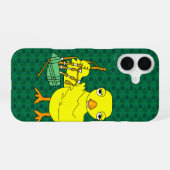 Bagpipe Chick iPhone 16 Hülle (Rückseite (Horizontal))