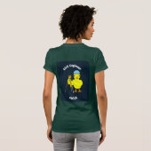 Bagpipe Chick T-Shirt (Schwarz voll)