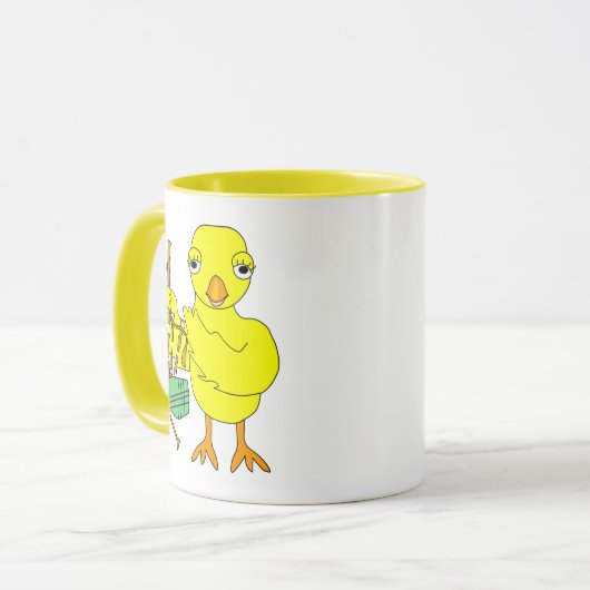 Bagpipe Chick Tasse (Vorderseite Links)