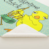 Bagpipe Chick Text Sherpadecke (3/4)