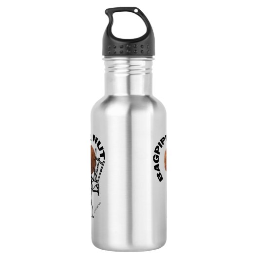 Bagpipe Edelstahlflasche (Rückseite)