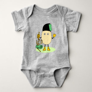 Bagpipe Egghead Baby Strampler