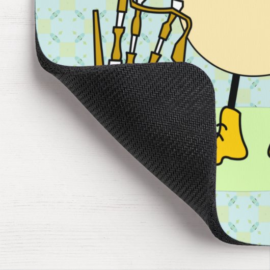 Bagpipe Egghead Mousepad (Ecke)