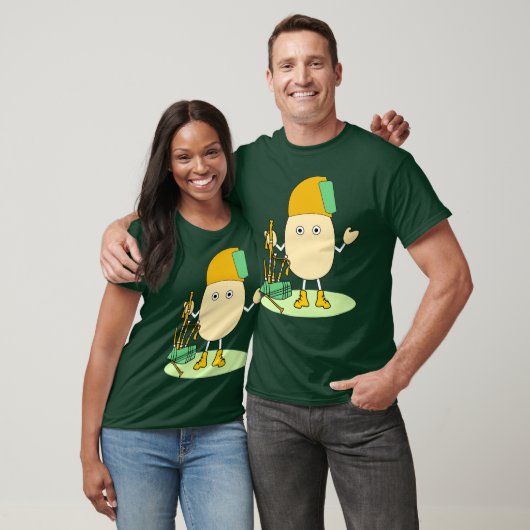 Bagpipe Egghead T-Shirt (Unisex)