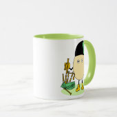Bagpipe Egghead Tasse (VorderseiteRechts)