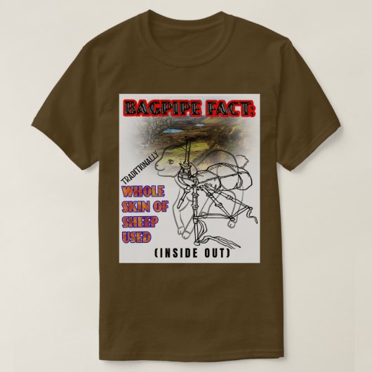 Bagpipe Fakt 8 T-Shirt (Design vorne)