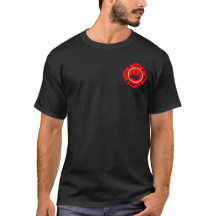 Bagpipe-Feuerwehrmann-Rettungs-T - Shirt