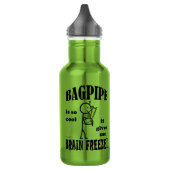 Bagpipe, Gehirnfriede Edelstahlflasche (Links)