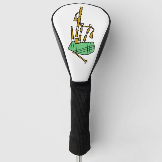 Bagpipe Golf Headcover (Vorderseite)
