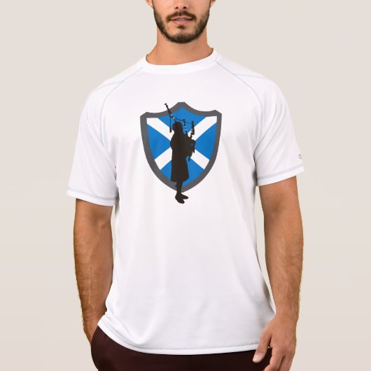 Bagpipe Highlander Shirt (Vorderseite)
