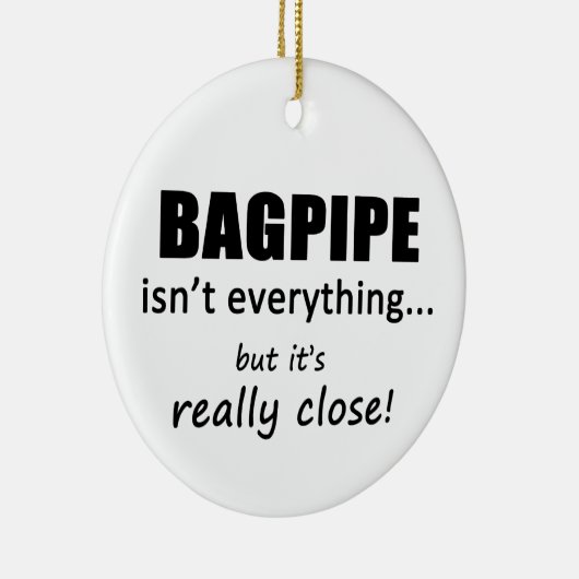 Bagpipe ist nicht alles keramik ornament (Rechts)