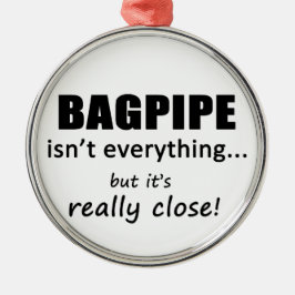 Bagpipe ist nicht alles ornament aus metall