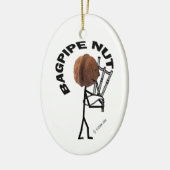Bagpipe Keramikornament (Links)
