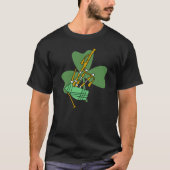 Bagpipe Kleeblatt T - Shirts (Vorderseite)