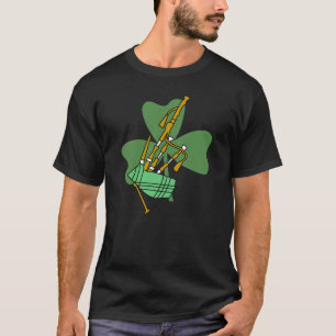 Bagpipe Kleeblatt T - Shirts