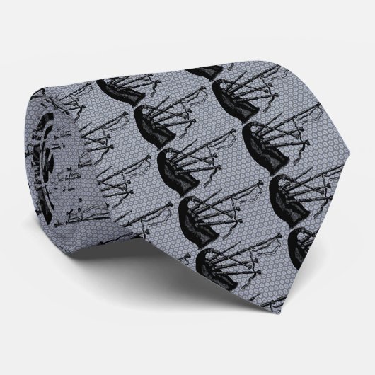 Bagpipe Krawatte (Gerollt)