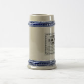 Bagpipe-Lizenz Bierglas (Mittel)