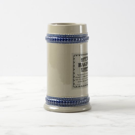 Bagpipe-Lizenz Bierglas (Mittel)