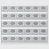 Bagpipe-Lizenz Geschenkpapier (Flach)