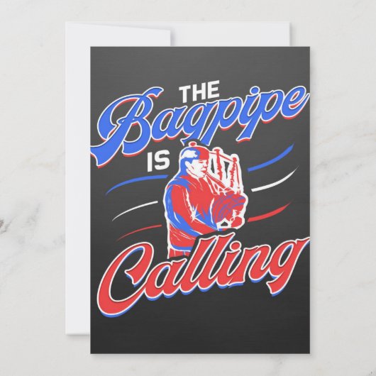 Bagpipe Music Player Ankündigung (Rückseite)