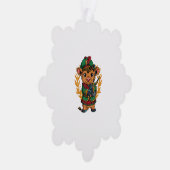 Bagpipe Ornament Karte (Rechts)