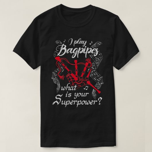 Bagpipe Player T-Shirt (Design vorne)