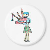Bagpipe Playing Magnet (Vorne)