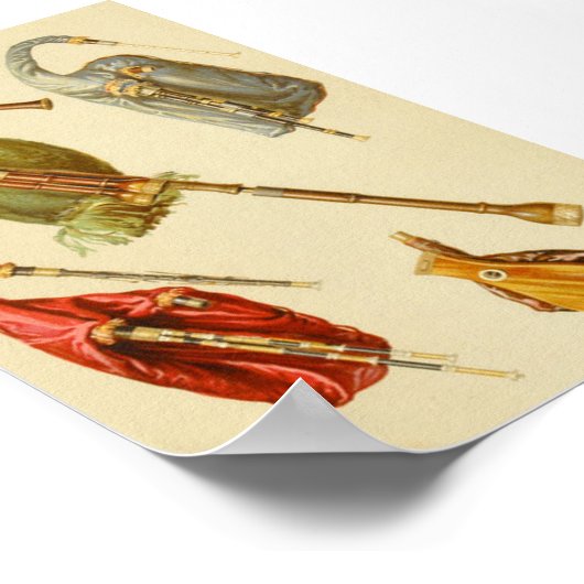 Bagpipe Poster (Ecke)