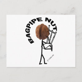 Bagpipe Postkarte