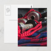 Bagpipe Postkarte (Vorne/Hinten)