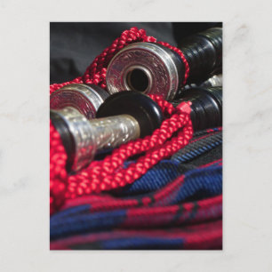 Bagpipe Postkarte