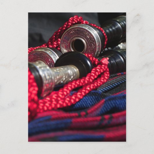 Bagpipe Postkarte (Vorderseite)