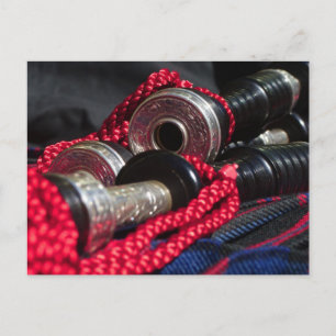 Bagpipe Postkarte