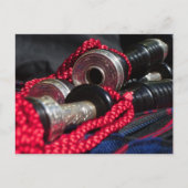 Bagpipe Postkarte (Vorderseite)