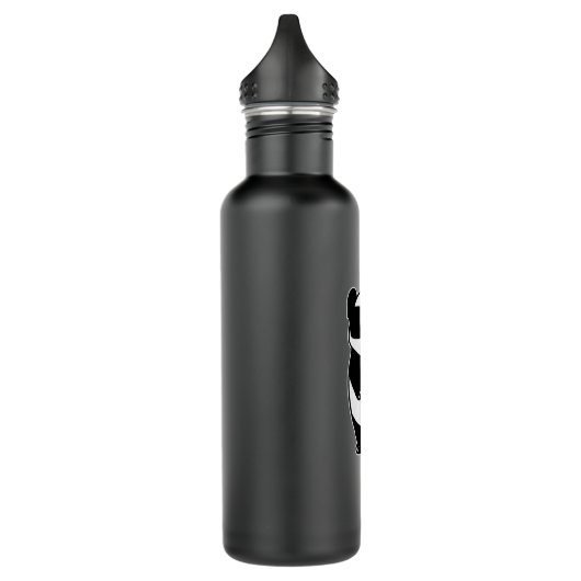 Bagpipe Scotland Panda mit Beutel Pipes Edelstahlflasche (Links)