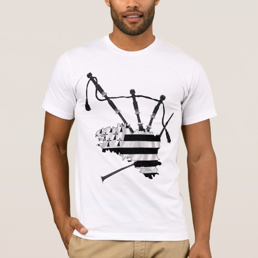 Bagpipe-Shirt T-Shirt (Vorderseite)