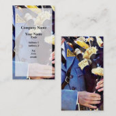 Bagpipe spielen visitenkarte (Vorne/Hinten)