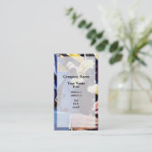 Bagpipe spielen visitenkarte (Stehend Vorderseite)