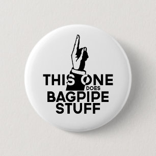 Bagpipe Stuff - Funny Bagpipe Musik Button