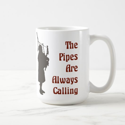 Bagpipe-Tasse - die Rohre nennen immer Tasse (Rechts)