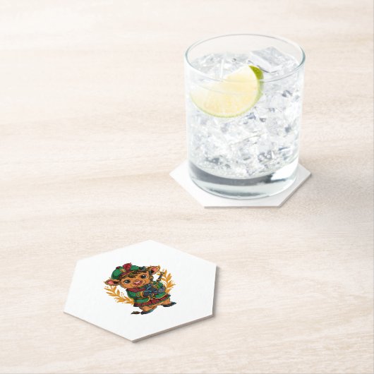 Bagpipe Untersetzer (Vor Ort)