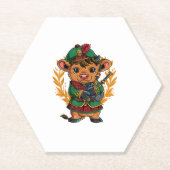 Bagpipe Untersetzer (Vorderseite)