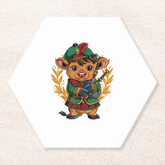 Bagpipe Untersetzer (Vorderseite)