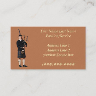 Bagpipe Visitenkarte