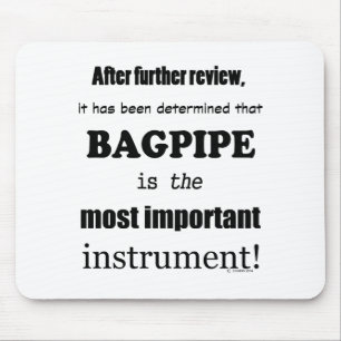 Bagpipe wichtigstes Instrument Mousepad