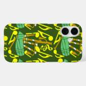 Bagpipe Yellow Musiknotens Case-Mate iPhone Hülle (Rückseite (Horizontal))