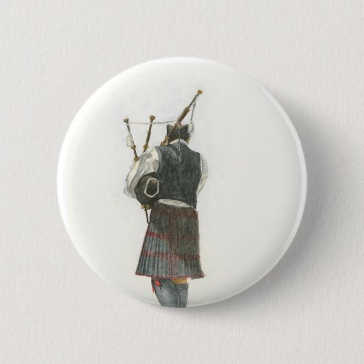 Bagpiper Button (Vorderseite)
